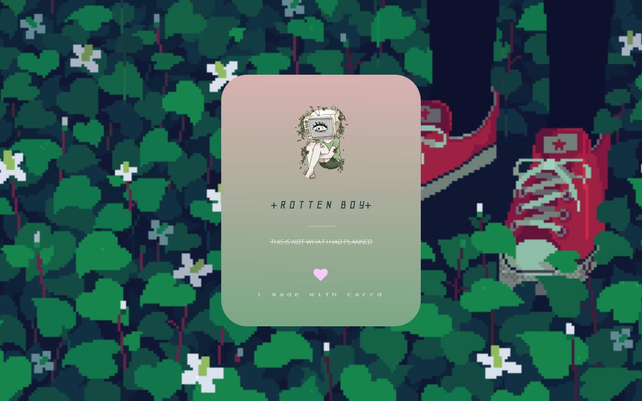 Carrd profile picture for @victim